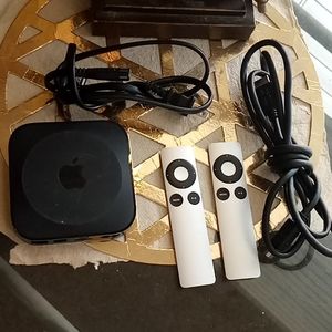 Apple TV with 2remotes&HDMI cord